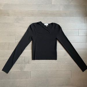 & Other Stories - Avant basic top - Black (S)